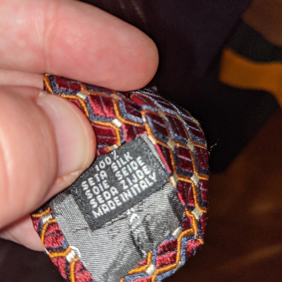 EUC Vintage Giorgio Redaelli 100% silk tie - Picture 3 of 5